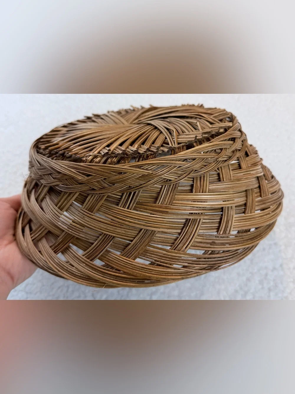 (VTG) Natural Brown Woven 10
